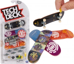 ELEMENT Tech Deck fingerboards set 4‑pack om te bouwen