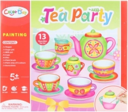 Schilderen van je eigen keramische theeset