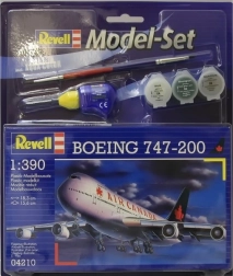Modelbouwset Boeing 747-200 op schaal 1:390
