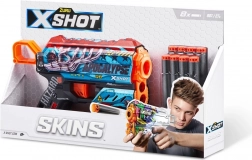 X-SHOT SKINS FLUX pistool voor foam pijltjes, 8 pijltjes
