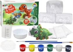 Creatieve set 3D dinosaurussen voor kinderen