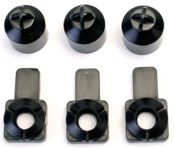 kop van de onderbouw voor Carrera Evolution, Digital 132 en Digital 124 racebanen (3 stuks)