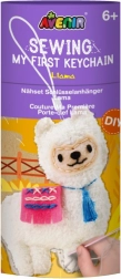 Creatieve set Naai een sleutelhanger - Lama