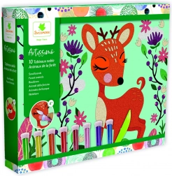 Artissimo - glinsterend zandstrooien bosdieren