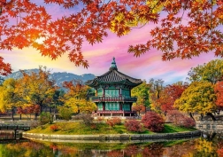 Puzzel Gyeongbokgung-paleis, Zuid-Korea 500 stukjes