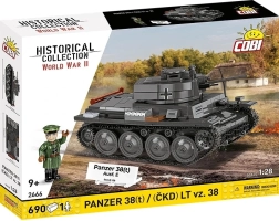 Bouwset tank Panzer 38(t) / LT vz. 38 2-in-1 – 690 onderdelen