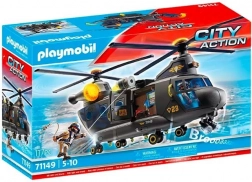 Playmobil City Action reddingshelikopter van de speciale eenheid