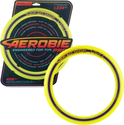 Aerobie Pro werpring Spin Master geel 33 cm