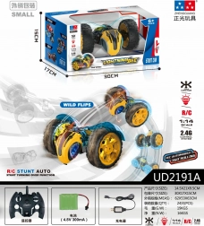 RC stuntauto 1:14 met 360° rotatie en 2,4 GHz