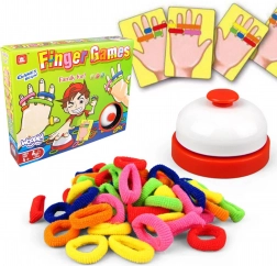 Behendigheidsspel WOOPIE FINGER GAMES – gekleurde elastiekjes (4+)