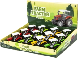 Metalen tractor met opwind-aandrijving