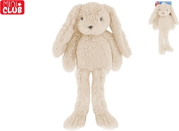 Mini Club beige pluchen konijntje met lange poten 37 cm