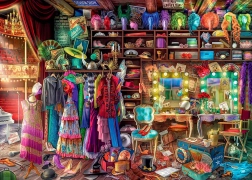 Ravensburger puzzel Achter de schermen 1000 stukjes