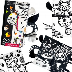 Woopie Baby contrasterend sensorisch stoffen boekje voor baby’s