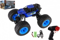RC off-road auto 2,4 GHz kunststof 32 cm met oplaadbare accu – Blauw