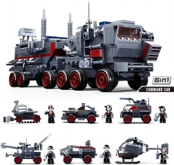 Sluban Space War commandovoertuig – afzonderlijk bouwdeel