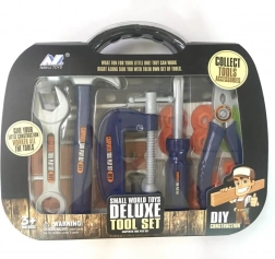 Set plastic gereedschap voor kinderen