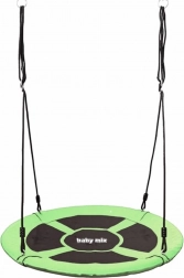 Hangende schommel nest 100 cm Baby Mix groen