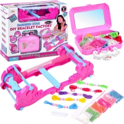 armbandenfabriek voor kinderen met kralen en moulinegarens