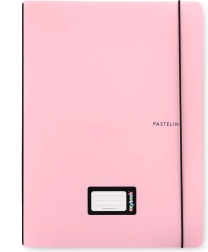 Schrift Oxybook A4 Pastelini roze, 40 vellen