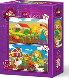 Puzzel Boerin 35 + 60 stukjes