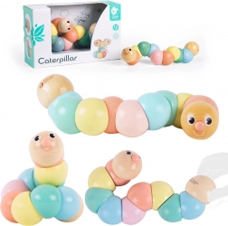 Houten buigbare rups CLASSIC WORLD