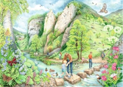 Puzzel Wandelingen Dovedale 1000 stukjes
