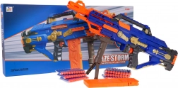 Mega karabijn BLAZE STORM voor foamkogels – blauw, automatische blaster