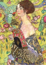 Puzzel Dame met waaier 1000 stukjes EDUCA