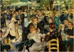 Puzzel Dansen bij Moulin de la Galette 3000 stukken