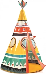 Kindertent Djeco Teepee in de stijl van een indiaanse tipi