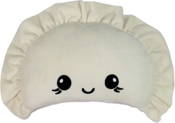 Pluche pierogi 60 cm crème