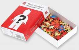 Puzzel LEGO geheime minifiguur 126 stukjes – Rood
