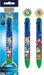 pen met SONIC-motief, 6 kleuren