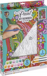 Schilderen op nummer – eenhoorn, canvas 30 × 40 cm