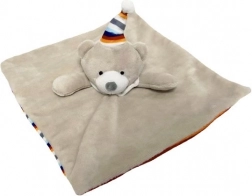 Knuffeldoekje beertje met ballon 25 × 25 cm