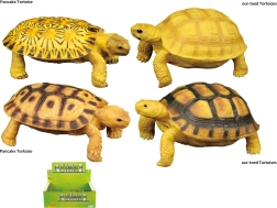 Dierenwereld – schildpad-speelgoed, 4 soorten