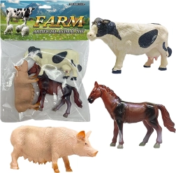 Set boerderijdierfiguren (3 stuks)