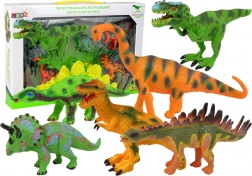 Set Dinosaurussen Figuren 6 Stuks Accessoires
