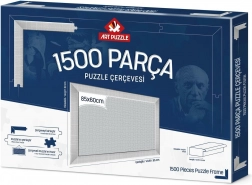 Puzzellijst 85x60 cm wit