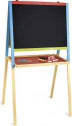 Houten multi-activiteitentafel 56 × 43 cm met accessoires
