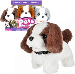 Pluchen hondje met licht en geluid