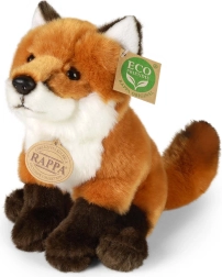 Rappa pluchen zittende vos Eco-friendly 21 cm