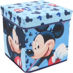 Cozy Noxxiez opbergbox en poef MICKEY MOUSE 30×30×30 cm