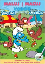 Waterverf kleurboek A5 – Smurfen 15 × 21 cm