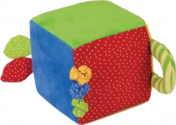 textiele actieve kubus BIGJIGS voor baby’s