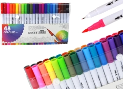 Set van 48 Dubbelzijdige Stiften Veelzijdig in Organizer