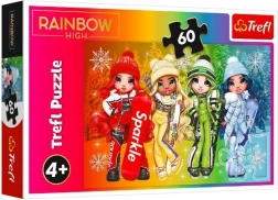 Puzzel 60 stukjes Vrolijke poppen RAINBOW HIGH