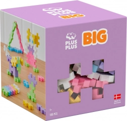 Plus-Plus BIG pastel bouwset 100 stuks