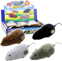 Opwindbare pluchen muis speelgoed voor kinderen en katten